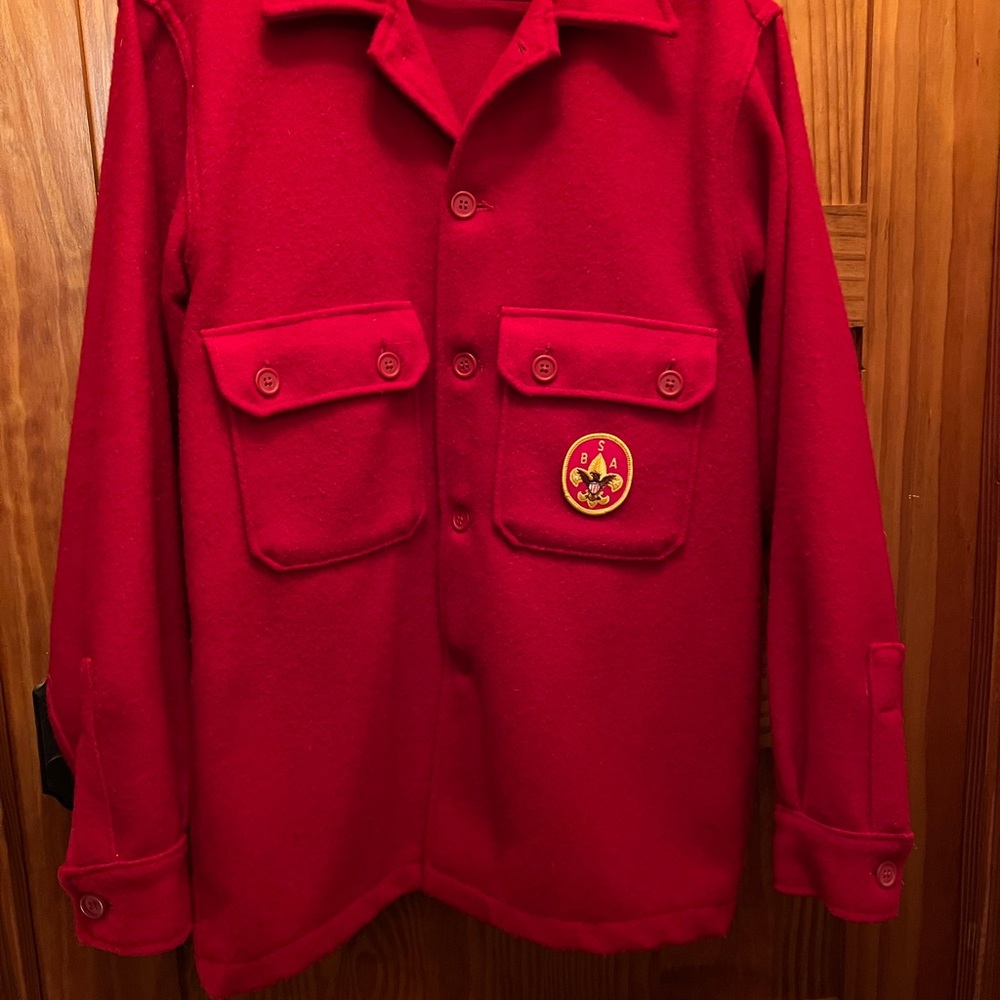 Wool official Boy Scout jacket size 42